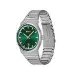 Hugo Boss 1514079 Candor Men’s Watch with Green & Steel Sunray Green Dial Stainless Steel - Image 2