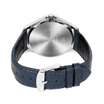 Casio Enticer A2455 Men Dark Blue Dial Multi-Function Leather Watch Blue Strap - Image 4