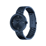 Calvin Klein 25100097 Twisted Bezel Women’s Blue Stainless Steel Designer Watch - Image 2