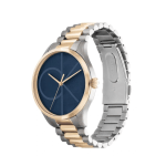 Calvin Klein CK Iconic Round Blue Men Watch 25200165 Two-Tone Stainless Stell - Image 2