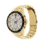 Tommy Hilfiger Men’s Quartz Chronograph Watch White Dial Stainless Steel Strap - Image 3