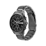 Armani Exchange AX2454 Chronograph Men’s Watch 46mm Black Dial Stainless Steel - Image 3