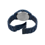 Armani Exchange Hampton AX2457 Automatic Men’s Watch Blue Stainless Steel Skeleton Dial - Image 3