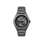 Armani Exchange SYNC AX4195 Men’s Chronograph Watch Grey Stainless Steel Skeleton Dial
