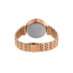 Armani Exchange AX5912 Women’s Analog Watch 36mm Rose Gold Stainless Steel with Maroon Dial & Crystal Bezel - Image 3