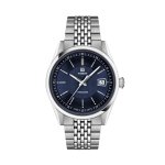 Tissot Visodate 39mm Automatic Men’s Watch Blue Dial Stainless Steel