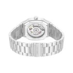 Kenneth Cole Automatic Black Dial Silver Stainless Steel Watch for Men - Image 5