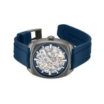 Kenneth Cole Automatic Blue Dial Blue Silicone Strap Watch for Men - Image 4