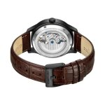 Kenneth Cole Skeleton Automatic Black Dial Watch for Men - Image 5