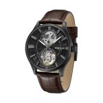 Kenneth Cole Skeleton Automatic Black Dial Watch for Men - Image 3