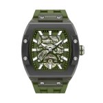 Kenneth Cole Automatic Analog Green Skeleton Dial Silicone Strap Automatic Men Watch - Image 3
