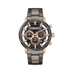 Kenneth Cole Quartz Chronograph Grey Dial Grey Stainless Steel Strap Watch for Men