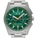 Armani Exchange Parker Chronograph Green Dial Watch for Men - Image 2