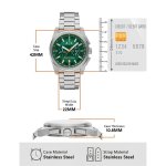 Armani Exchange Parker Chronograph Green Dial Watch for Men - Image 4