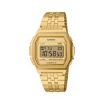 Casio Vintage Gold Stainless Steel Digital Unisex Watch