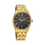 Titan Neo Roman Men's Quartz Analog Watch, Green Dial & Gold Stainless Steel Strap - Image 3