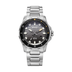 Titan Zero Hour Diver's Men's Quartz Analog Watch Black Dial, 100M Water Resistant & Stainless Steel Bracelet