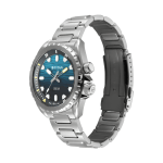 Titan Zero Hour Diver's 200M Men's Quartz Analog Watch Blue Dial, Stainless Steel Bracelet & Professional Dive Watch - Image 3