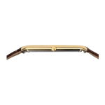 Titan Edge Monture Men's Ultra Slim Quartz Analog Watch Brown Dial & Brown Leather Strap - Image 2