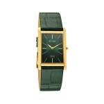 Titan Edge Monture Men's Ultra Slim Quartz Analog Watch Green Dial & Green Leather Strap - Image 4