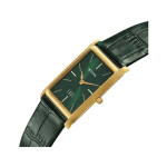 Titan Edge Monture Men's Ultra Slim Quartz Analog Watch Green Dial & Green Leather Strap - Image 3