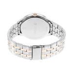 Titan Opulent Blue Dial Multifunction Watch for Men Two-Tone Stainless Steel Strap - Image 4
