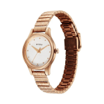 Titan Karishma Off White Dial Analog Watch for Women Rose Gold Stainless Steel Strap - Image 4