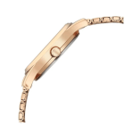 Titan Karishma Off White Dial Analog Watch for Women Rose Gold Stainless Steel Strap - Image 2