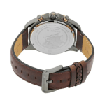 Titan Maritime Pro Lateen Sail Chronograph Sea Green Dial | Brown Leather Strap - Image 3