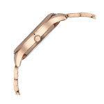 Titan Karishma Brown Dial Analog Day & Date Watch for Men Rose Gold Stainless Steel Strap | Quartz Movement - Image 2