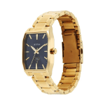Titan Regalia Opulent Analog Watch for Men Blue Dial with Day & Date | Golden Stainless Steel Strap - Image 3
