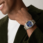 Fossil Everett Men Automatic Blue Dial Watch Two-Tone Stainless Steel - Image 5