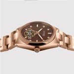 Britime Automatic Rose Gold Brown Women's Watch 2567-M30603 - Image 3