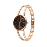 Titan Raga Afterglow Women’s Watch Brown Dial & Rose Gold Metal Strap - Image 4
