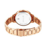 Titan Razzle Dazzle Women’s Watch Pink Purple Dial & Rose Gold Stainless Steel Strap - Image 5