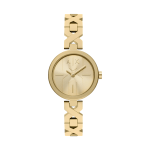 Armani Exchange Ava Women Gold Analog Watch Stainless Steel